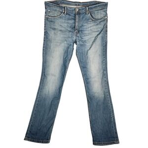 Levi's 511 Mens Jeans 38X32 Blue Slim Fit Denim Pants
